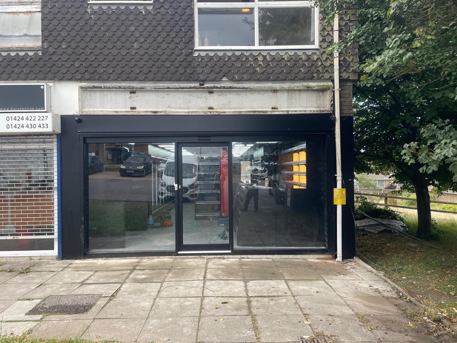 Retail mall shopfront unit completed by Sigma Shop Fronts